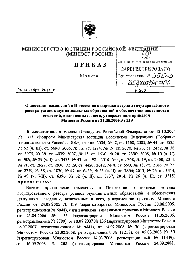 Приказ Министра Обороны Российской Федерации № 1871 От 17.12.2010